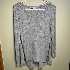 Rachel Rachel Roy Long Sleeve Sweater Grey S